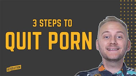 How do i quit porn - Make a plan to help the person cut back or stop viewing porn. Based on the person's viewing patterns, think of activities that would be a replacement for watching pornography. Include options for the person to taper off their viewing before they eliminate it from their life completely—quitting something cold turkey can be extremely difficult.